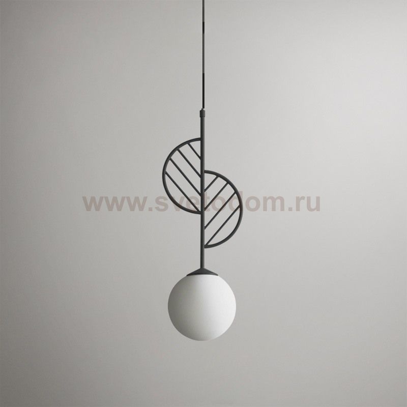 Подвесной светильник LEAF A Чёрный ImperiumLoft 140801-26