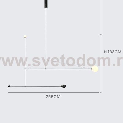 Подвесной светильник LINES K ImperiumLoft 140825-26