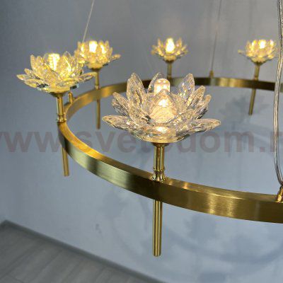Подвесная люстра LOTOS D80 8 lamps ImperiumLoft 140837-26