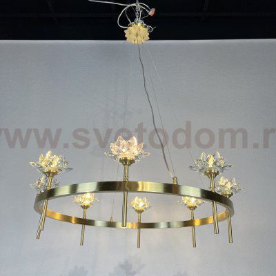 Подвесная люстра LOTOS D80 8 lamps ImperiumLoft 140837-26