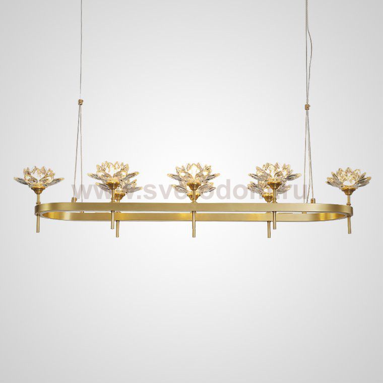 Подвесная люстра LOTOS LONG 8 ImperiumLoft 140839-26