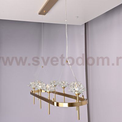 Подвесная люстра LOTOS LONG 8 ImperiumLoft 140839-26