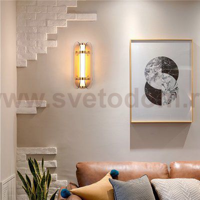 Настенный светильник LURE Янтарный ImperiumLoft 140850-26