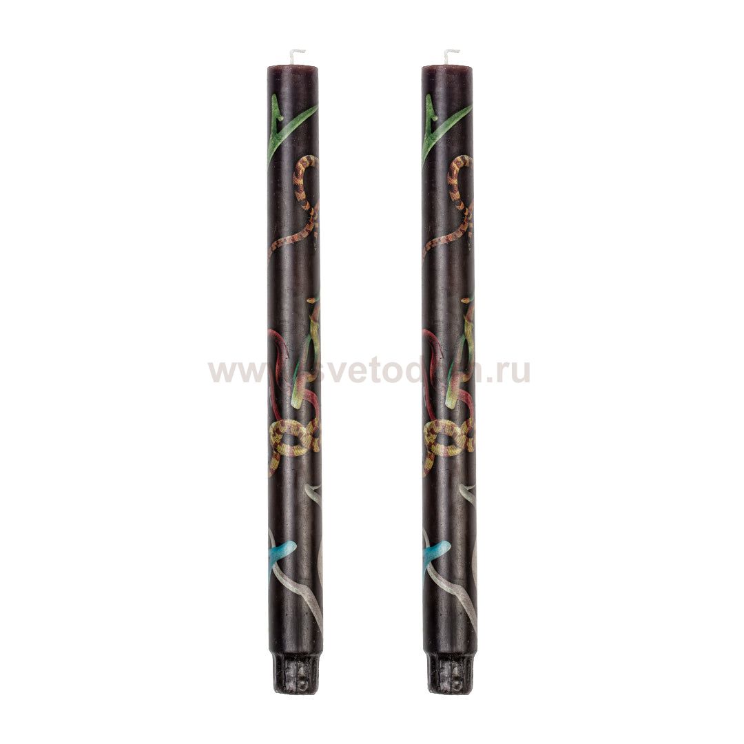 Свеча Stern Snakes Black set of 2