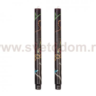 Свеча Stern Snakes Black set of 2