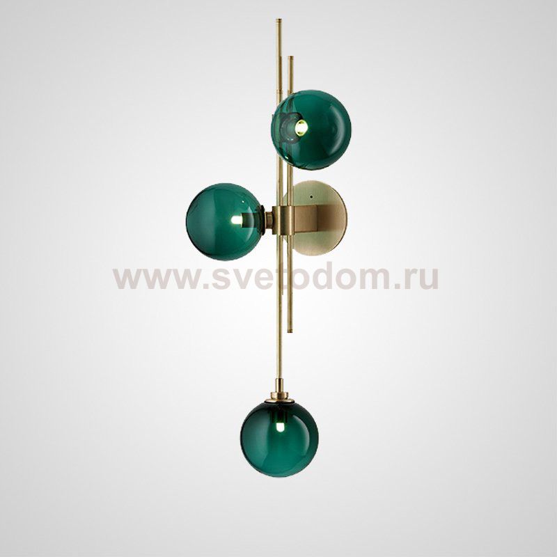 Настенный светильник MOTEL Зеленый ImperiumLoft 140885-26