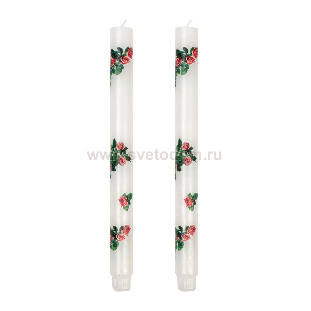 Свеча Stern Roses set of 2
