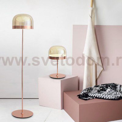 Настольная лампа NOTEN TAB H415 Rose Gold ImperiumLoft 140902-26