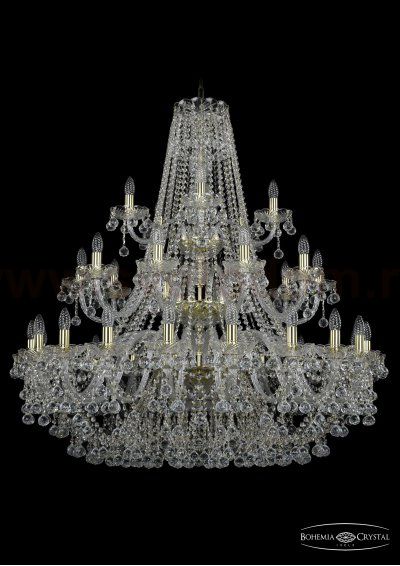 Люстра хрустальная Bohemia Ivele 1409/20+10+5/400/3d/G