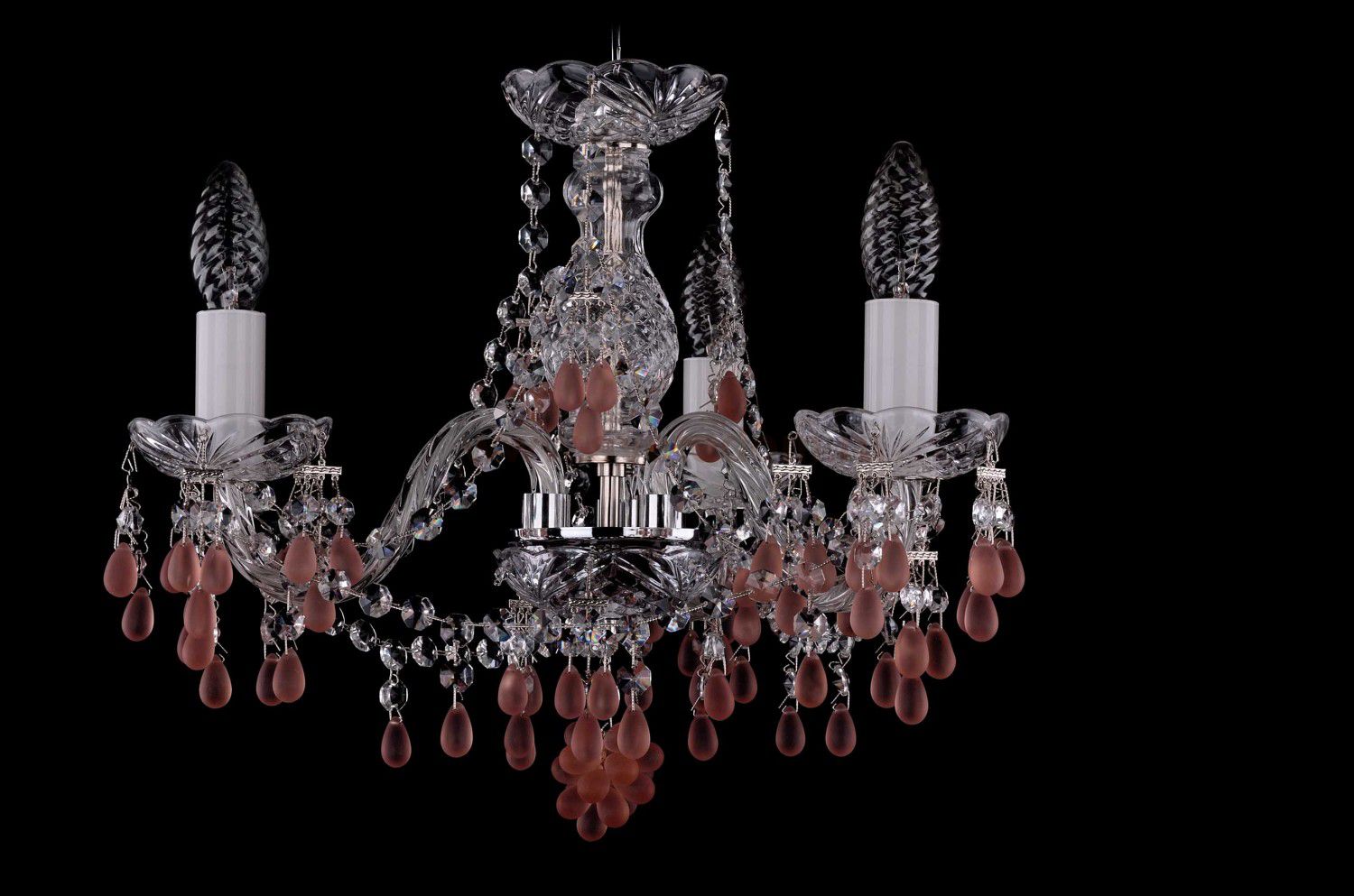 Люстра хрустальная Bohemia Ivele 1410/3/141/Ni/7010