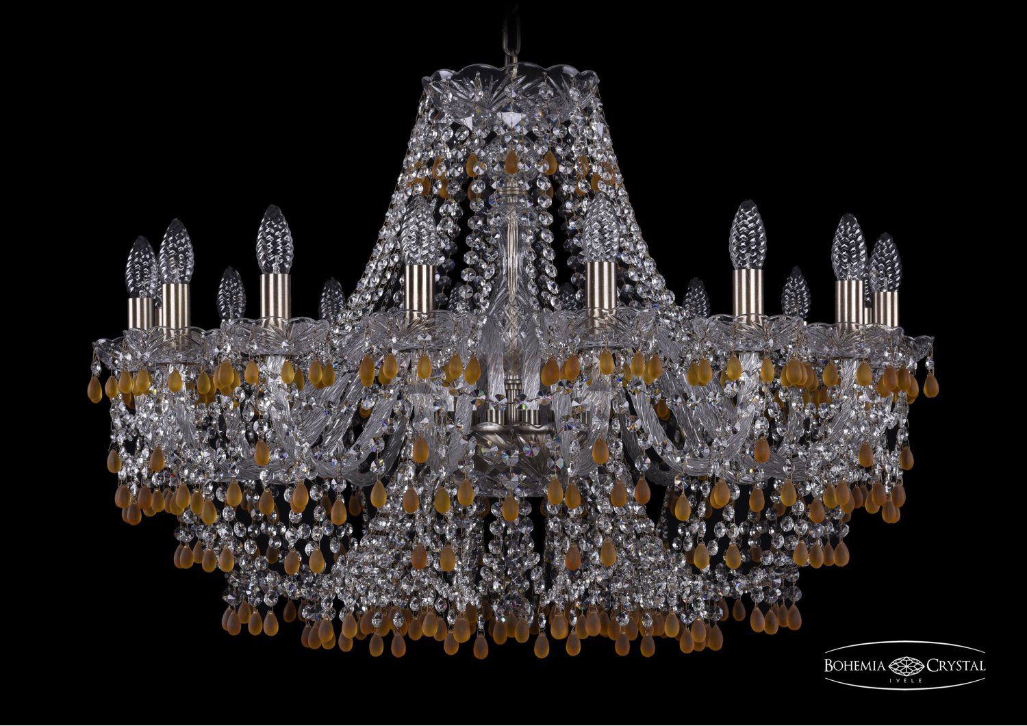 Люстра хрустальная Bohemia Ivele 1410/16/300/Pa/V1003