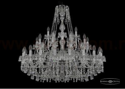Люстра хрустальная Bohemia Ivele 1410/20+10+5/360/Ni/V0300