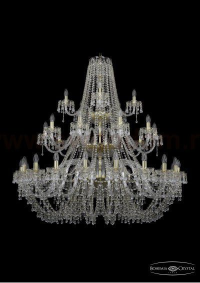 Люстра хрустальная Bohemia Ivele 1410/20+10+5/460/3d/G/V0300
