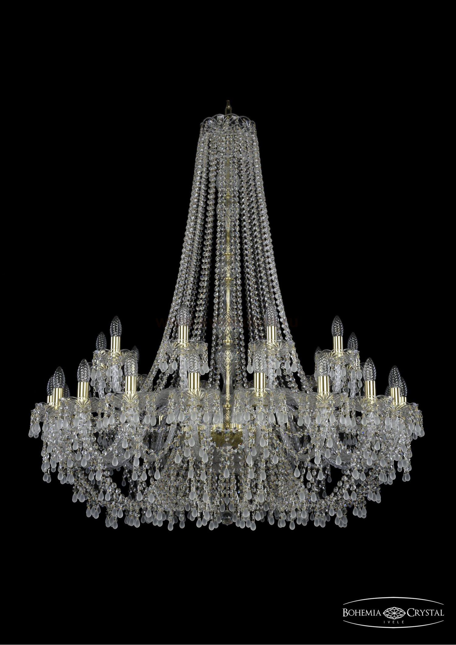Люстра хрустальная Bohemia Ivele 1410/20+10/400/h-130/G/V0300
