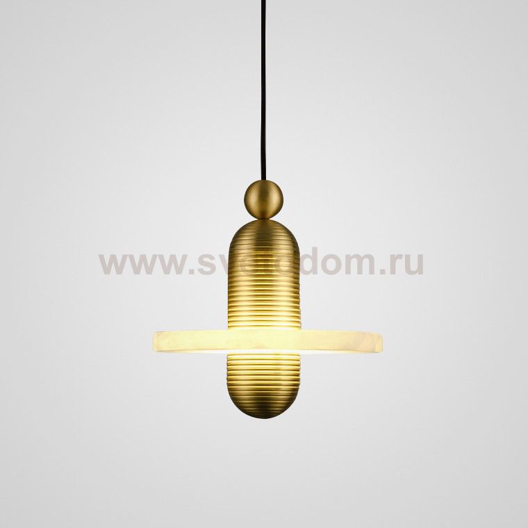 Подвесной светильник SPECTATOR Латунь ImperiumLoft 141020-26