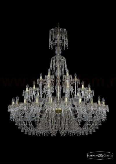Люстра хрустальная Bohemia Ivele 1410/24+12+6/530/XL-167/G/V0300