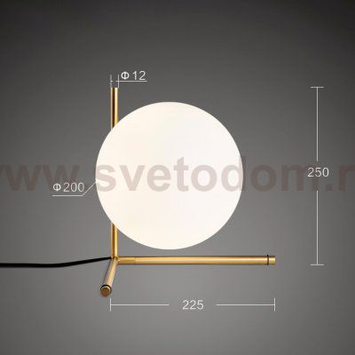 Настольная лампа STEM TAB D22,5 ImperiumLoft 141031-26