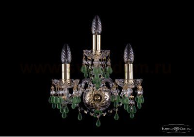 Светильник настенный бра Bohemia Ivele 1410B/3/141/G/V5001