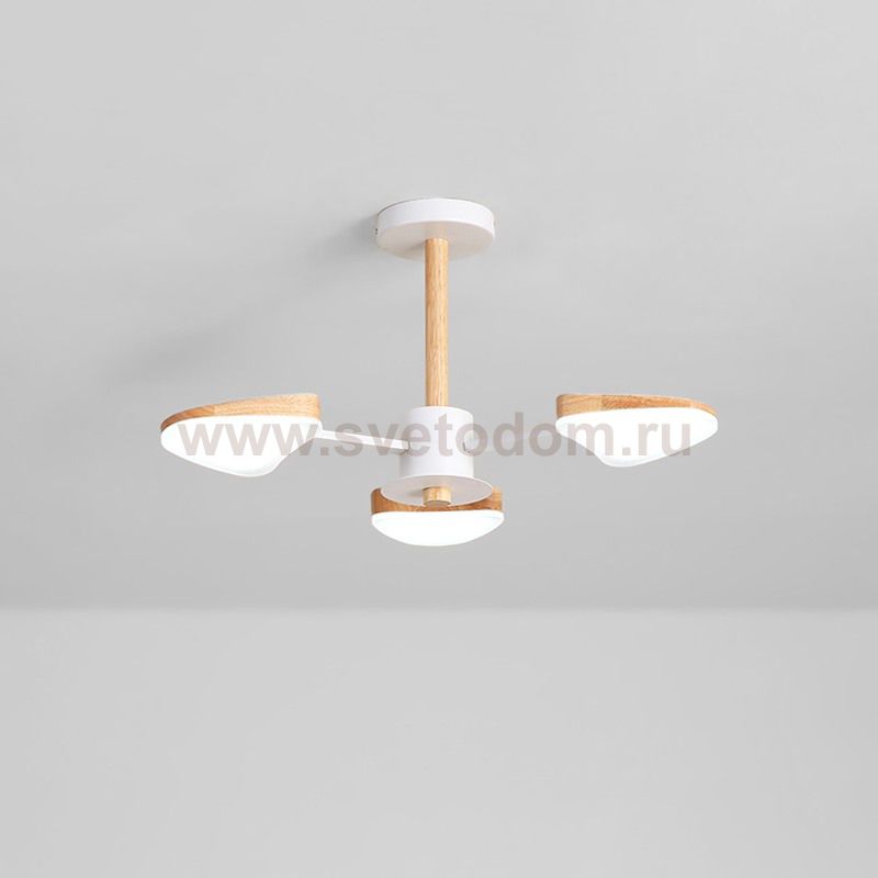 Подвесная люстра SVEGGEN 3 Белый ImperiumLoft 141051-26