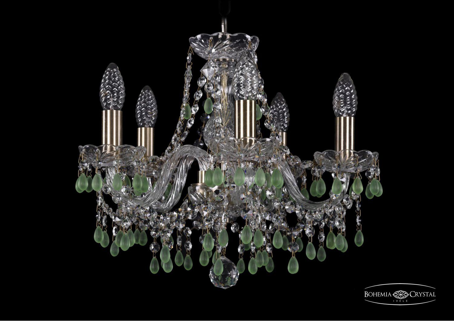 Люстра хрустальная Bohemia Ivele 1410/5/141/Pa/V5001