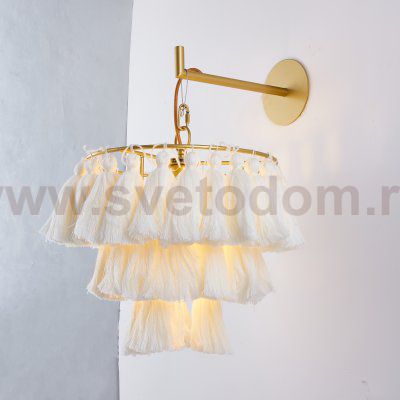 Подвесной светильник TASSEL WALL Бежевый ImperiumLoft 141055-26
