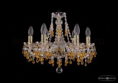 Люстра хрустальная Bohemia Ivele 1410/6/160/G/V1003