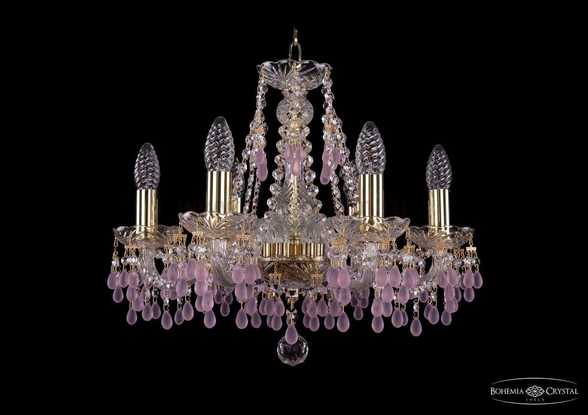 Люстра хрустальная Bohemia Ivele 1410/6/160/G/V7010