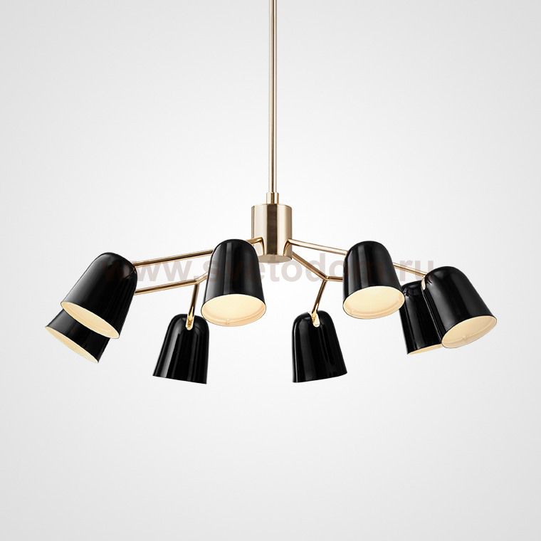 Подвесная люстра TRILL Черный ImperiumLoft 141100-26