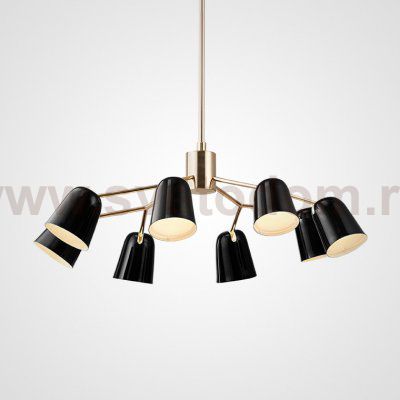 Подвесная люстра TRILL Черный ImperiumLoft 141100-26