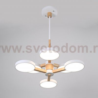 Подвесная люстра TURNA DBL L6 White ImperiumLoft 141109-26