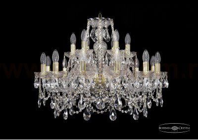 Люстра хрустальная Bohemia Ivele 1411/12+6/240/G