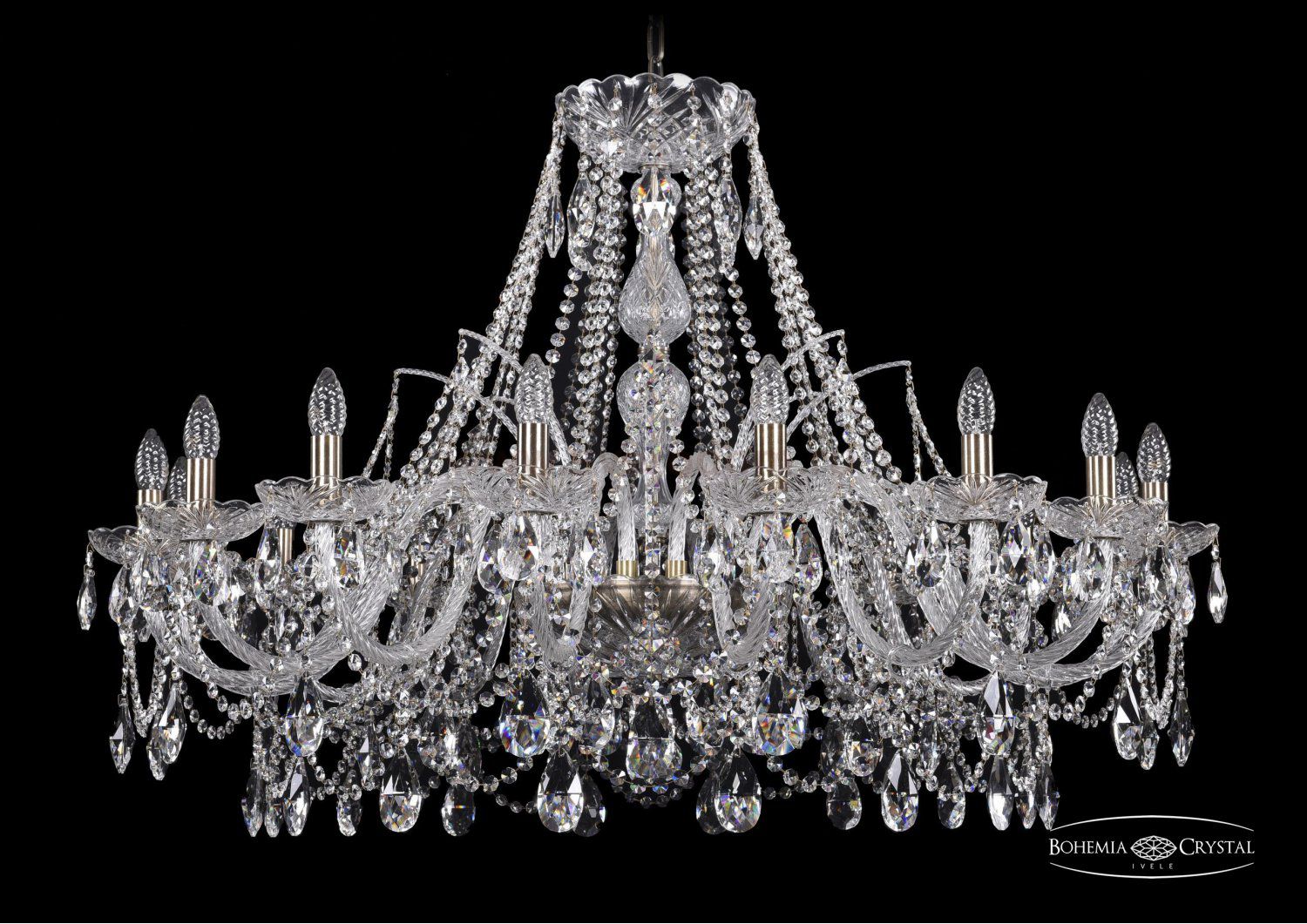 Люстра хрустальная Bohemia Ivele 1411/16/400/Pa