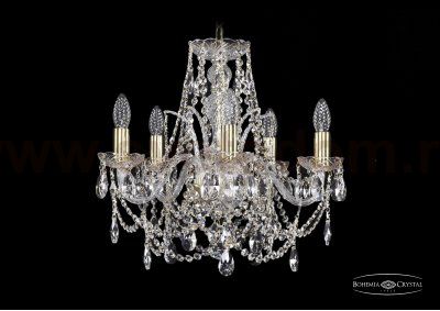 Люстра хрустальная Bohemia Ivele 1411/5/160/G