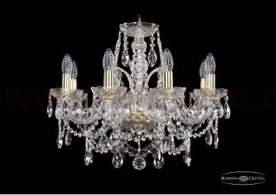 Люстра хрустальная Bohemia Ivele 1411/8/195/G
