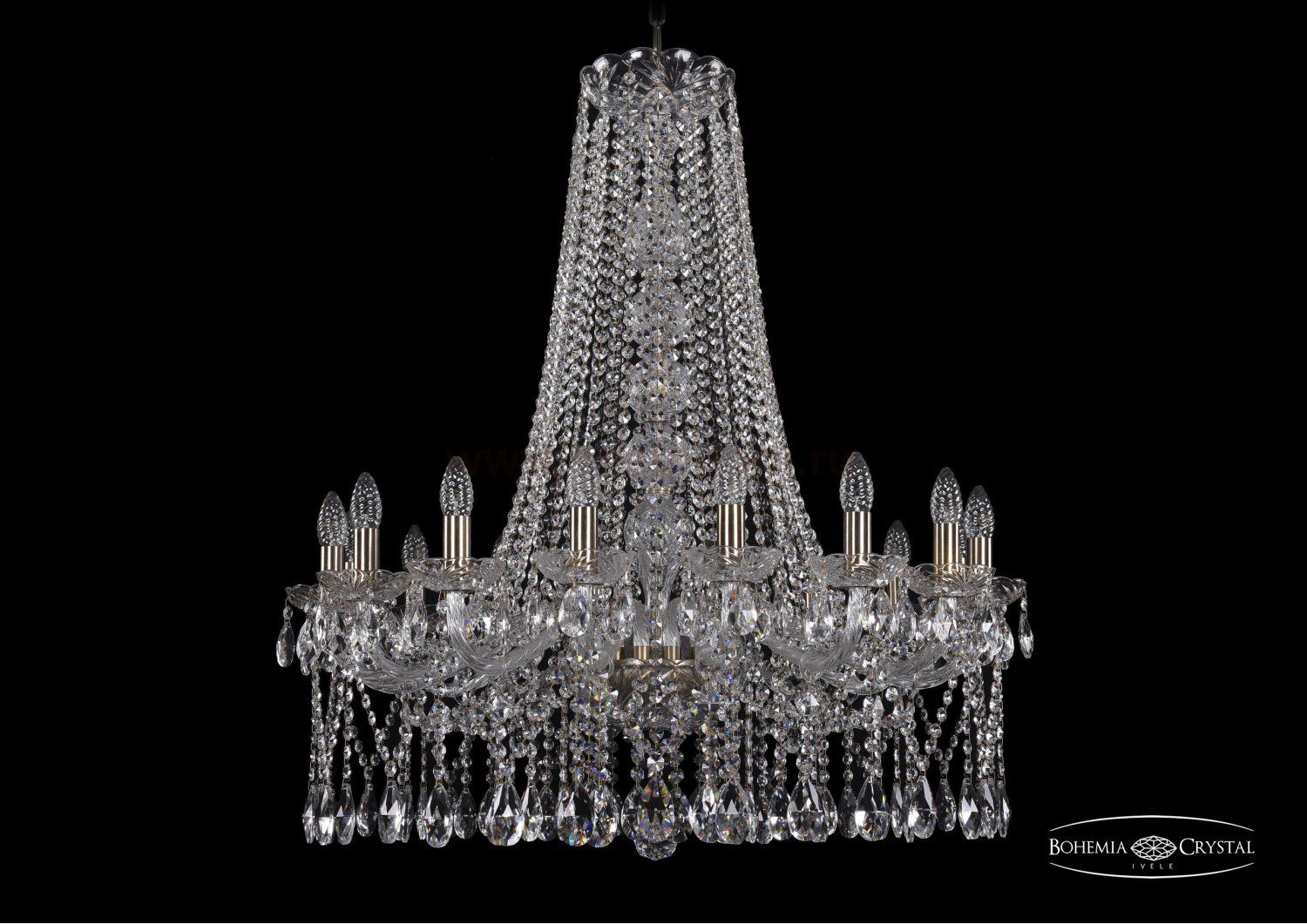 Люстра хрустальная Bohemia Ivele 1413/16/300/h-93/Pa