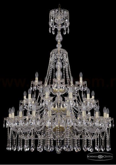 Люстра хрустальная Bohemia Ivele 1413/20+10+5/400/XL-158/3d/G