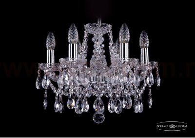 Люстра хрустальная Bohemia Ivele 1413/6/141/Ni