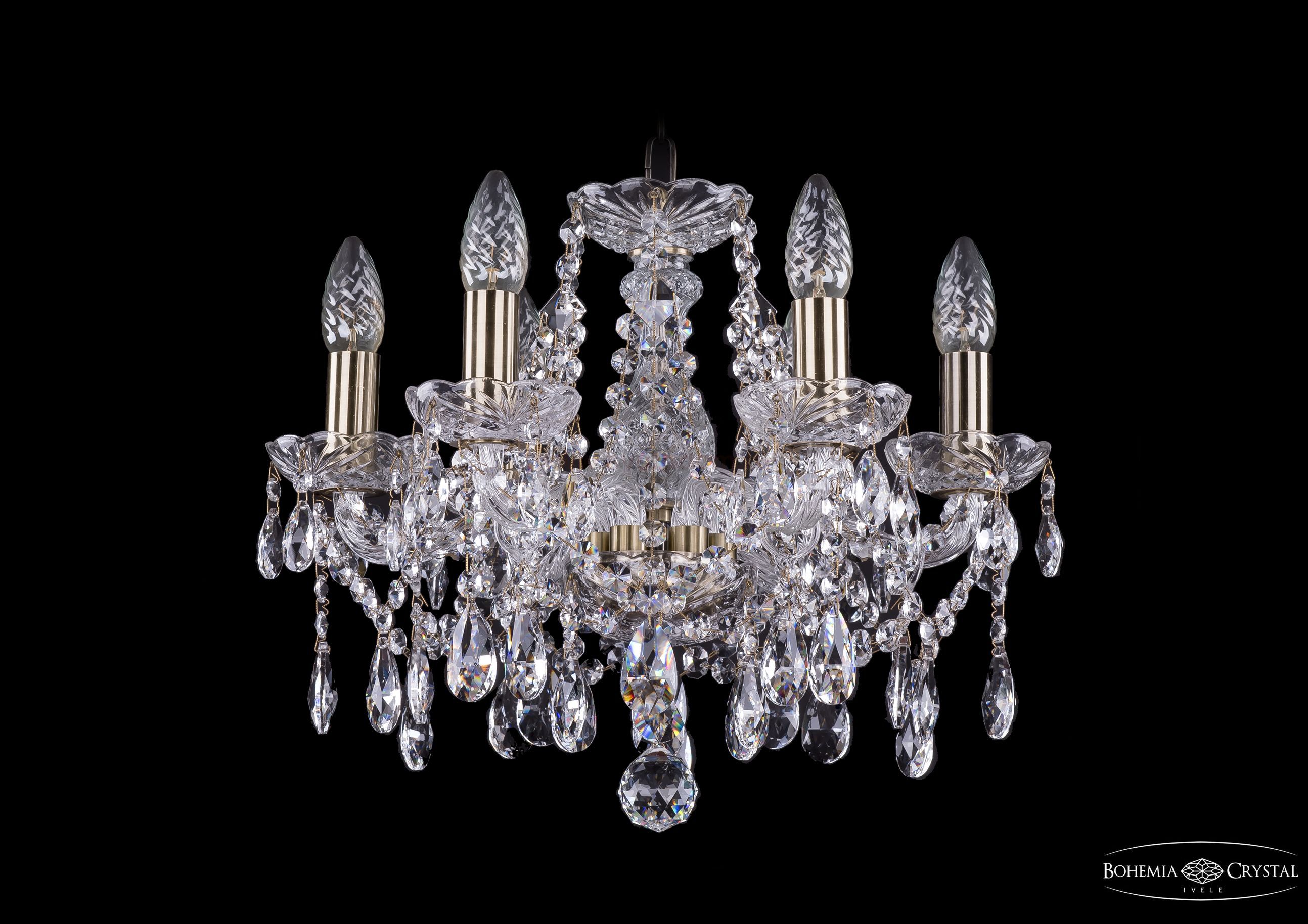 Люстра хрустальная Bohemia Ivele 1413/6/141/Pa