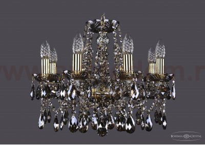 Люстра хрустальная Bohemia Ivele 1413/8/165/G/M731