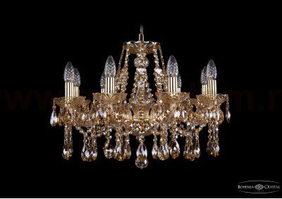 Люстра хрустальная Bohemia Ivele 1413/8/200/G/M721