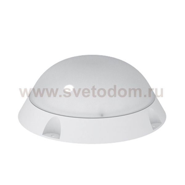 Светодиодный светильник Gauss круглый IP65 12W 6500K