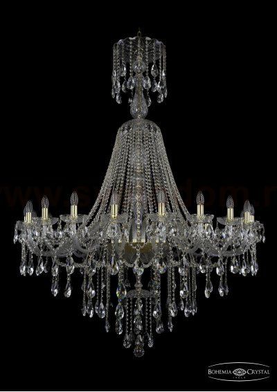 Люстра хрустальная Bohemia Ivele 1415/20/460/XL-173/G