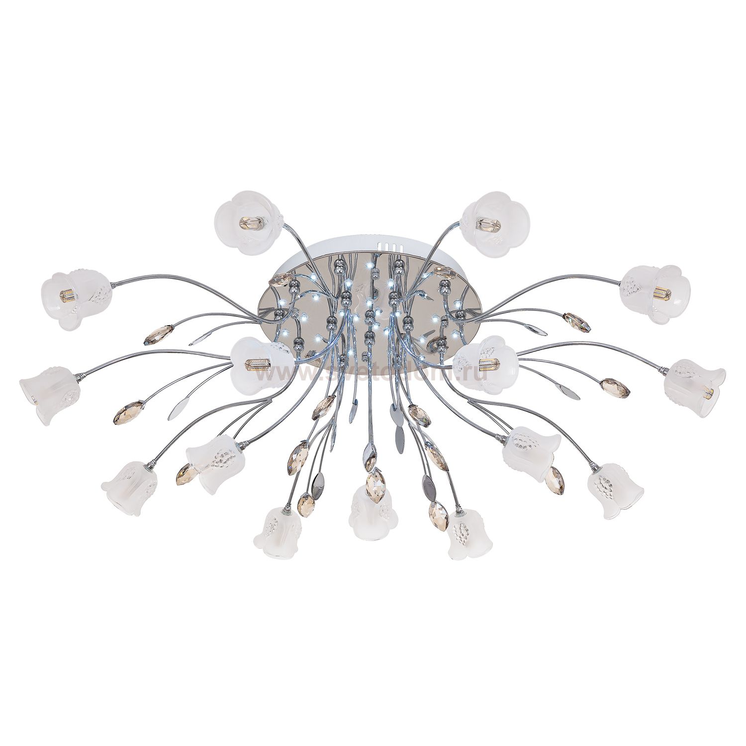 Светильник ЭкономСвет 141GL/15CR RC BLLED