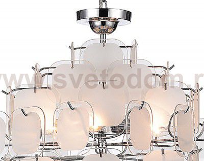 Люстра 2в1, потолочный/подвесной Favourite 1424-6PC Glass-pieces