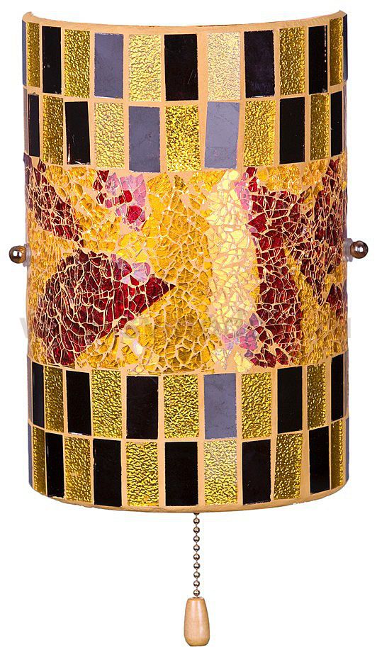 Светильник настенный тиффани стиля Velante 143-001-01