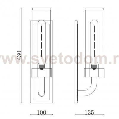 Бра Hudson Valley 1721-AGB Soriano 1 Light Wall Sconce In Aged Brass ImperiumLoft 143940-22