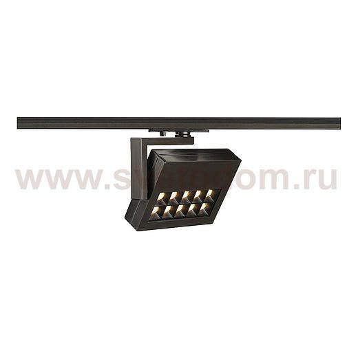 SLV 144050 PROFUNO LED Strahler, schwarz, 3000K, 30°, inkl. 1P.-Adapter