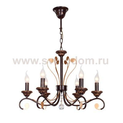 Люстра подвесная Favourite 1448-6P Brun