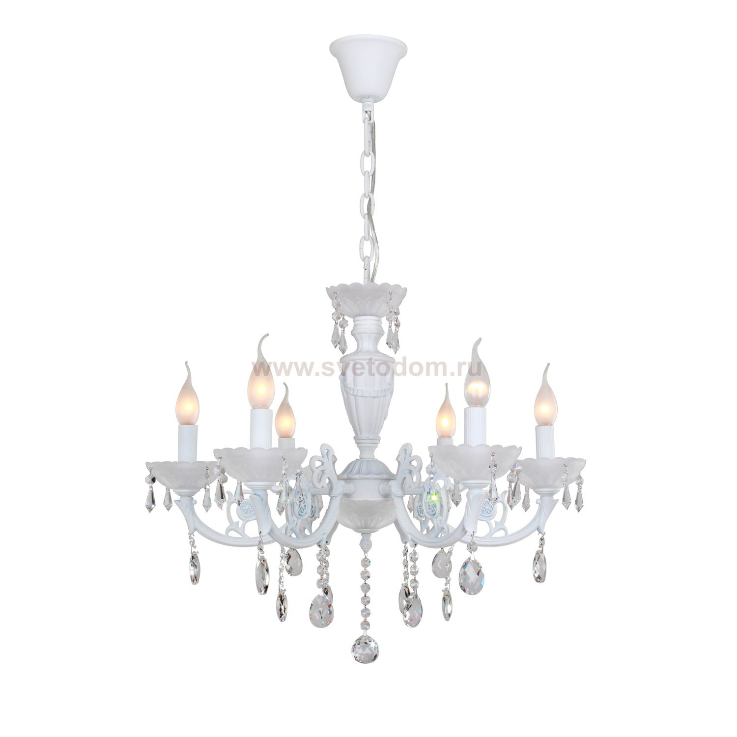 Люстра белая Favourite 1451-6P