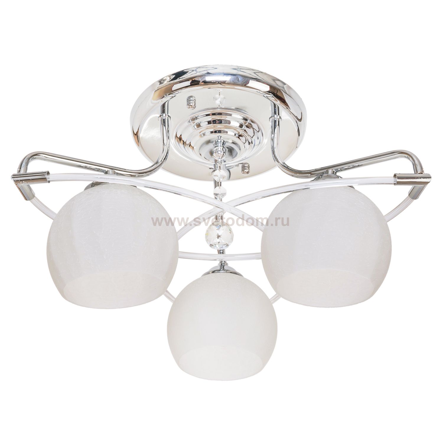 Светильник ЭкономСвет 1458/3CR WT*4